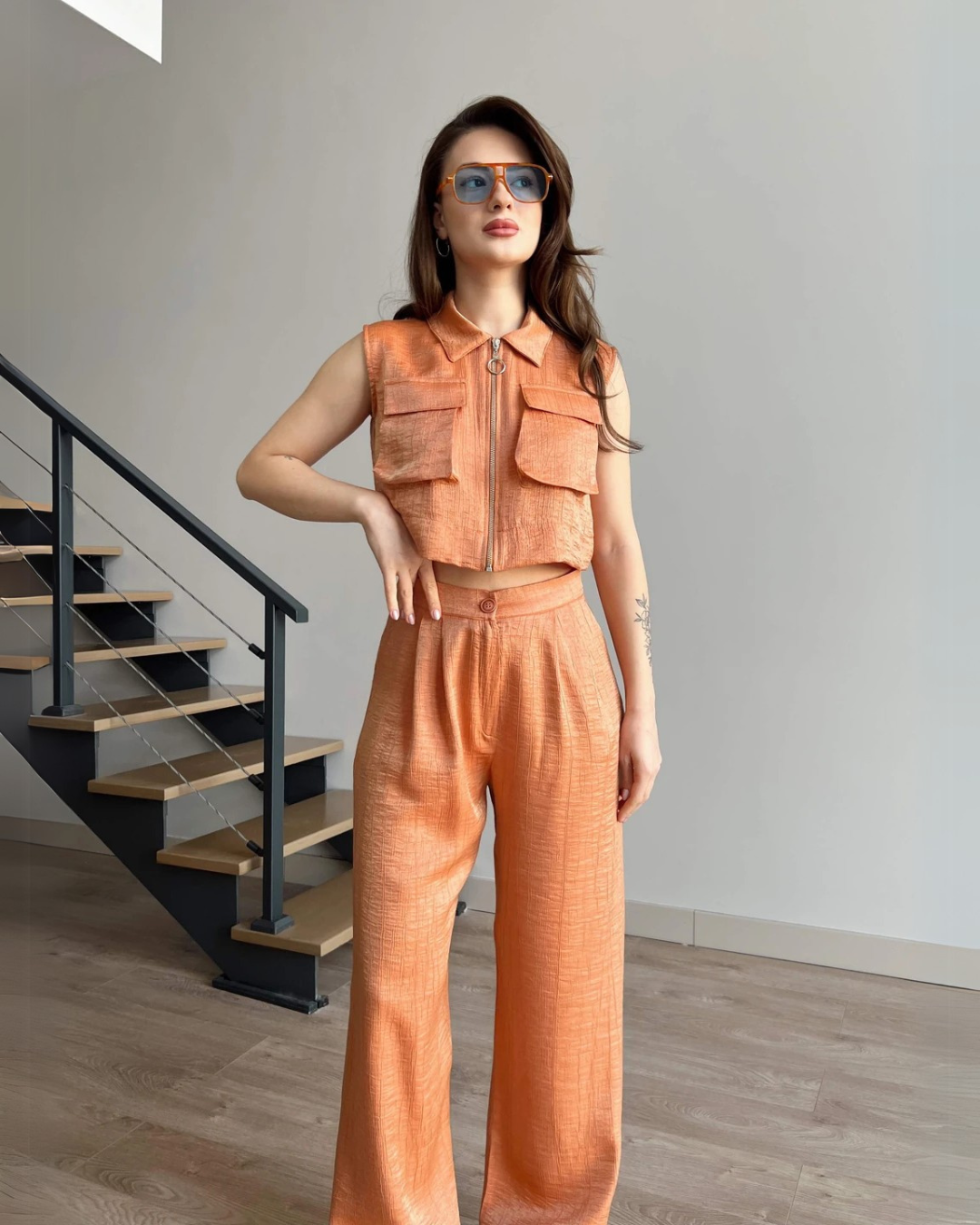 Citrus Ember Everyday Edge Co-ord