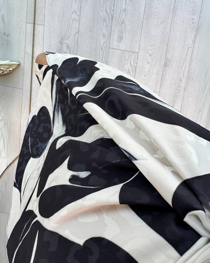 Inkleaf Drape One-Shoulder Dress