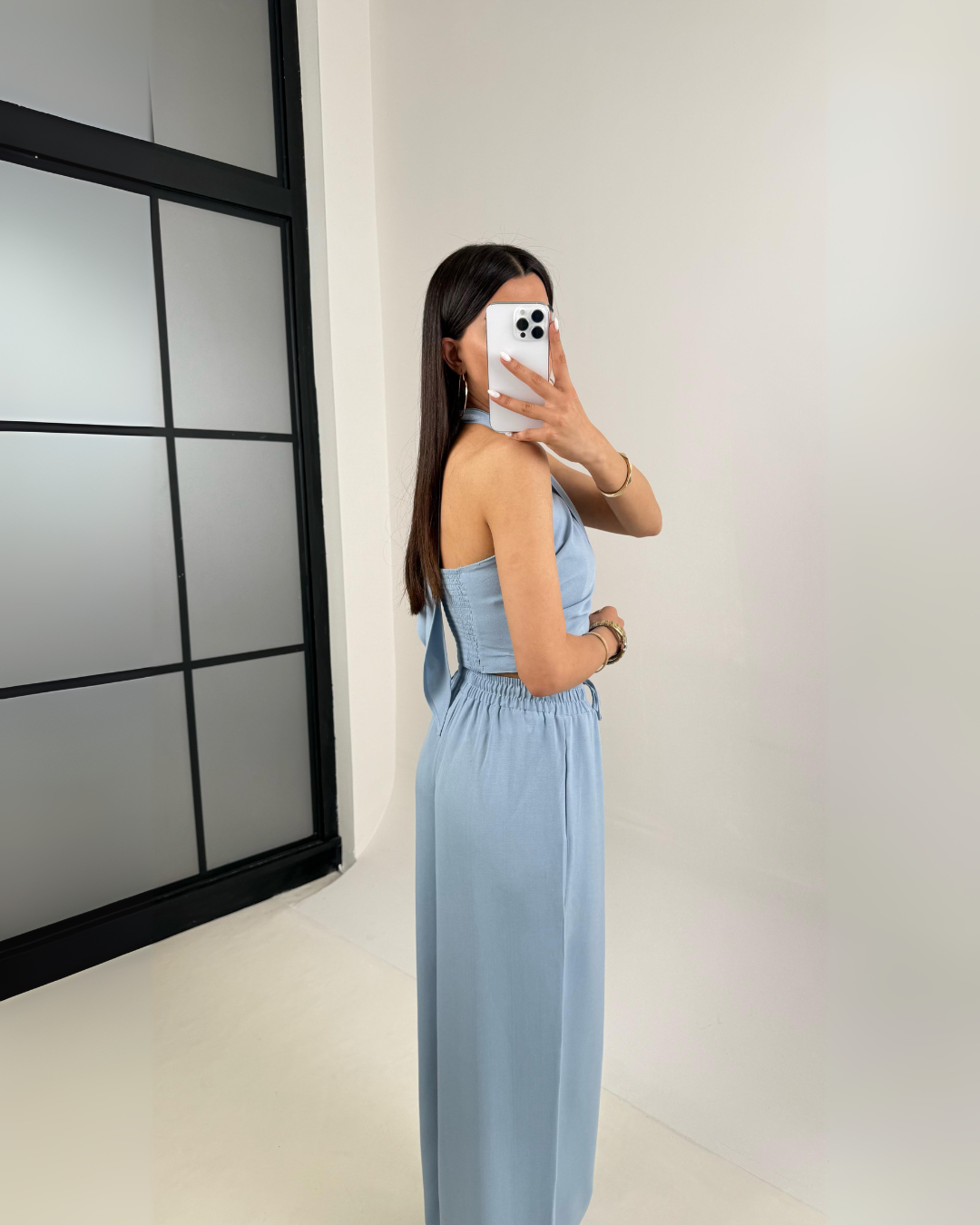 Sapphire Fog Twist Co-ord Set