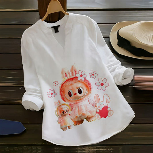 Pink Bunny Bloom Shirt