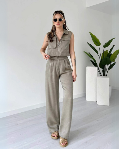 Muted Stone Everyday Edge Co-ord