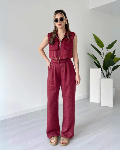 Wine Dust Everyday Edge Co-ord