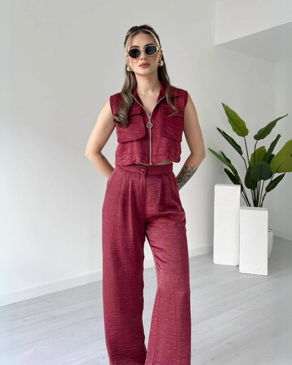 Wine Dust Everyday Edge Co-ord