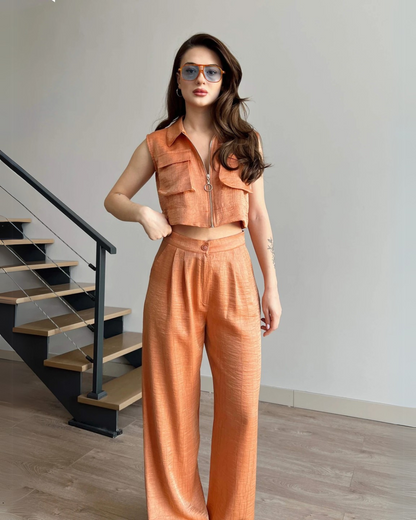 Citrus Ember Everyday Edge Co-ord