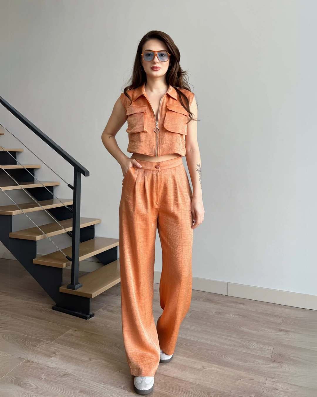 Citrus Ember Everyday Edge Co-ord