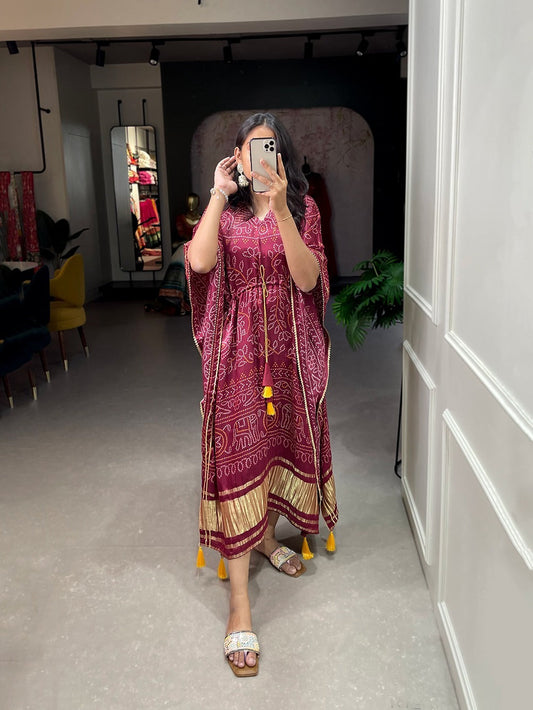 Heritage Glow Kaftan