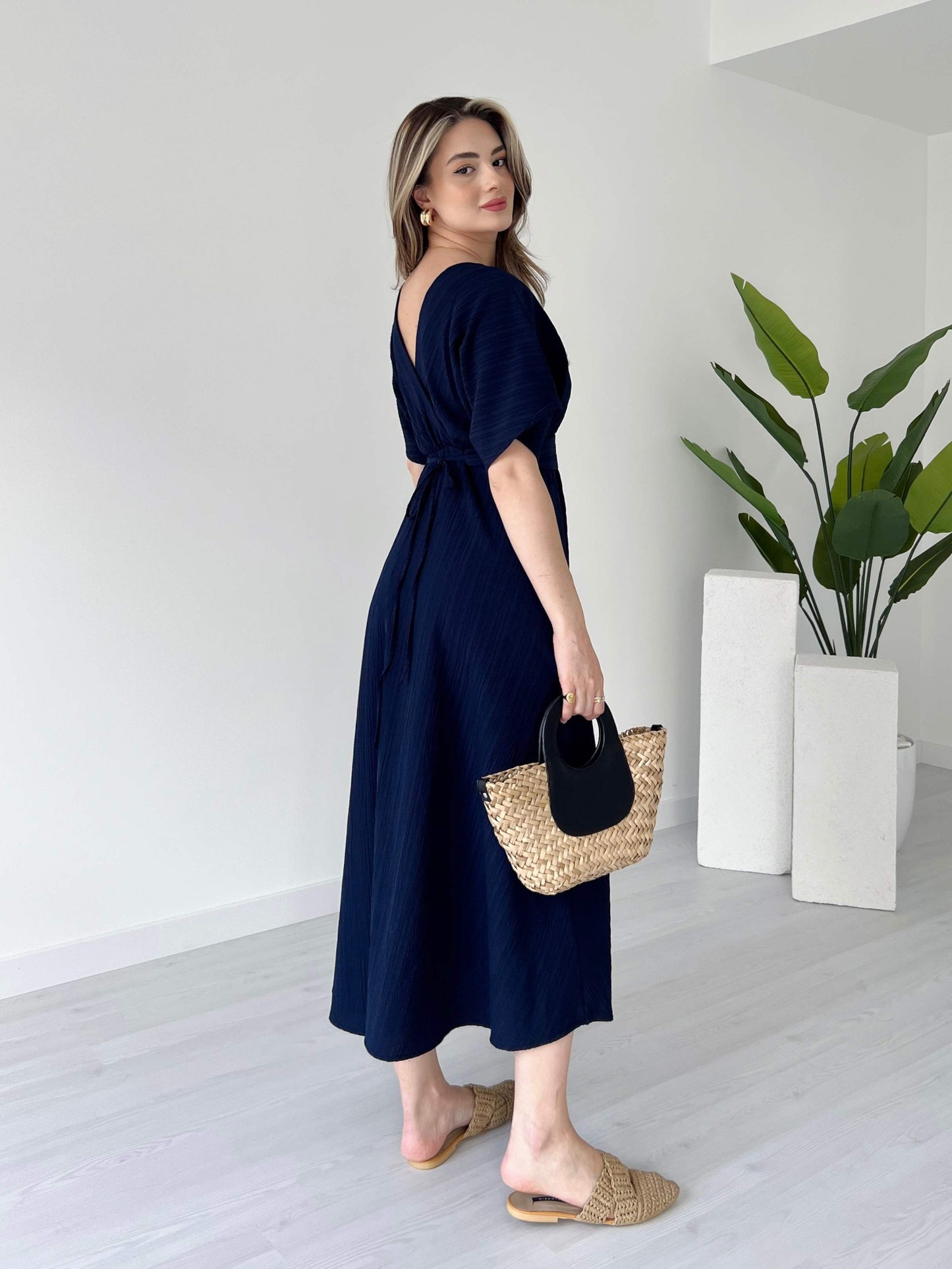 Indigo Evora Midi Dress