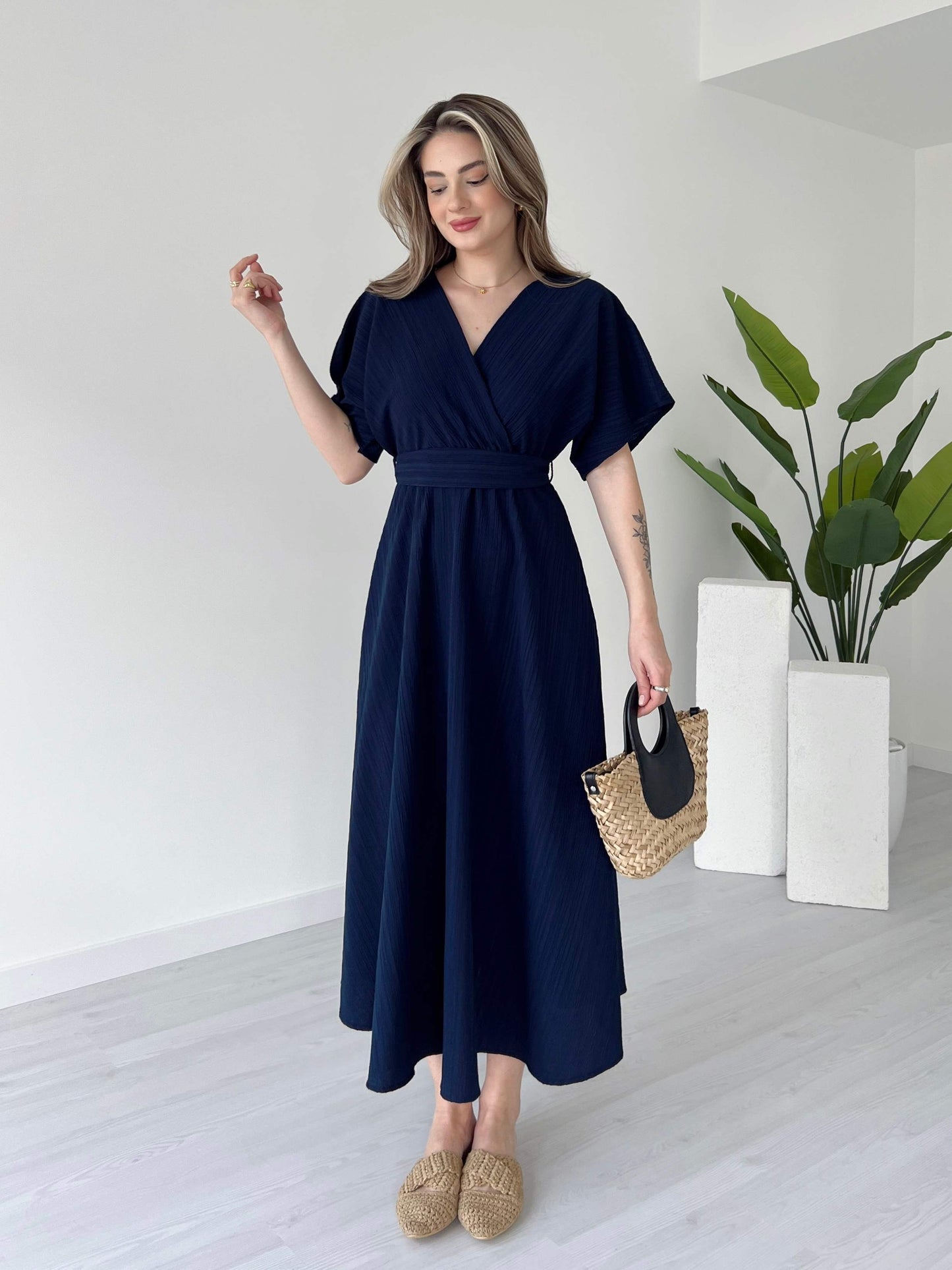 Indigo Evora Midi Dress