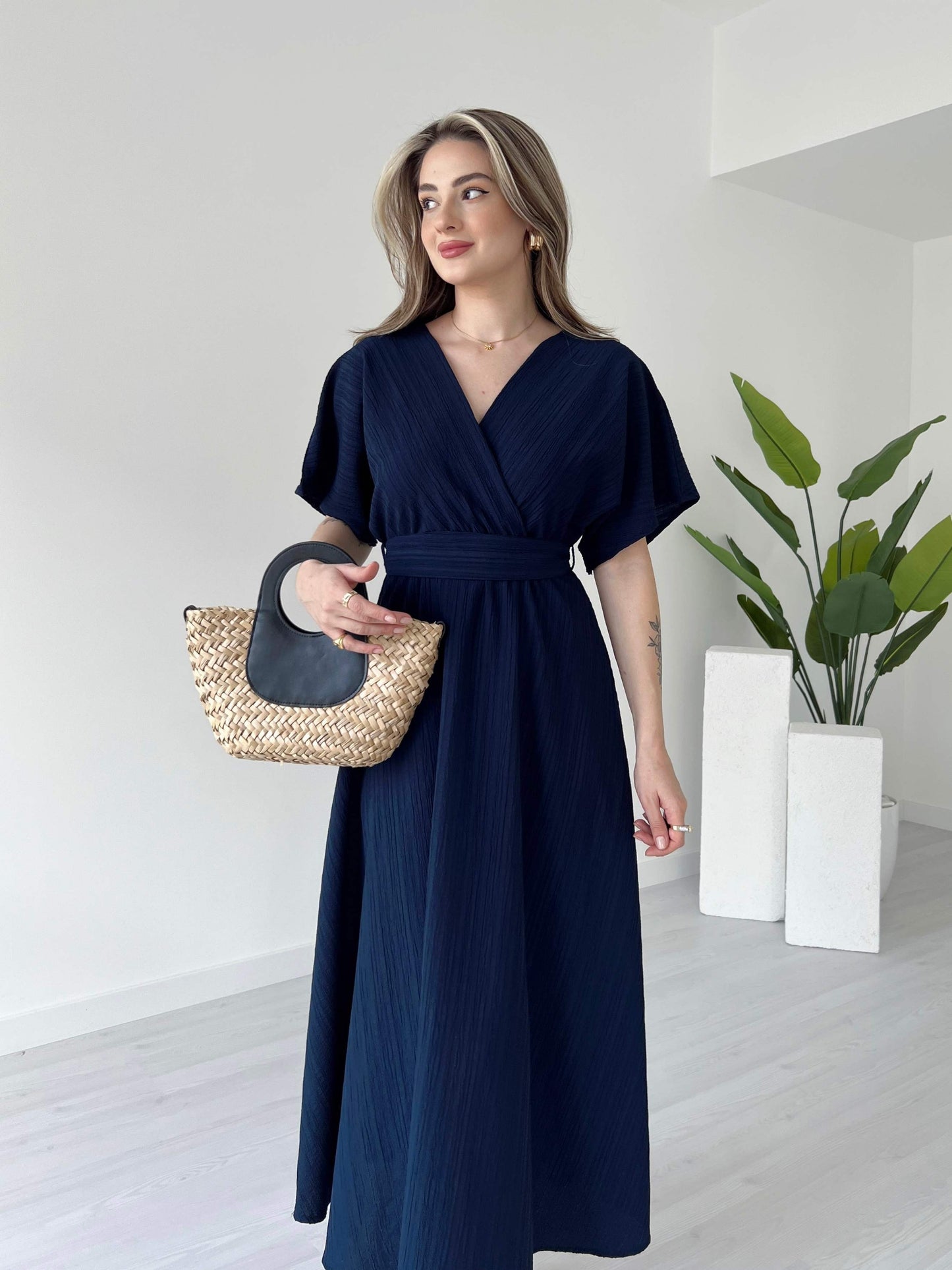 Indigo Evora Midi Dress