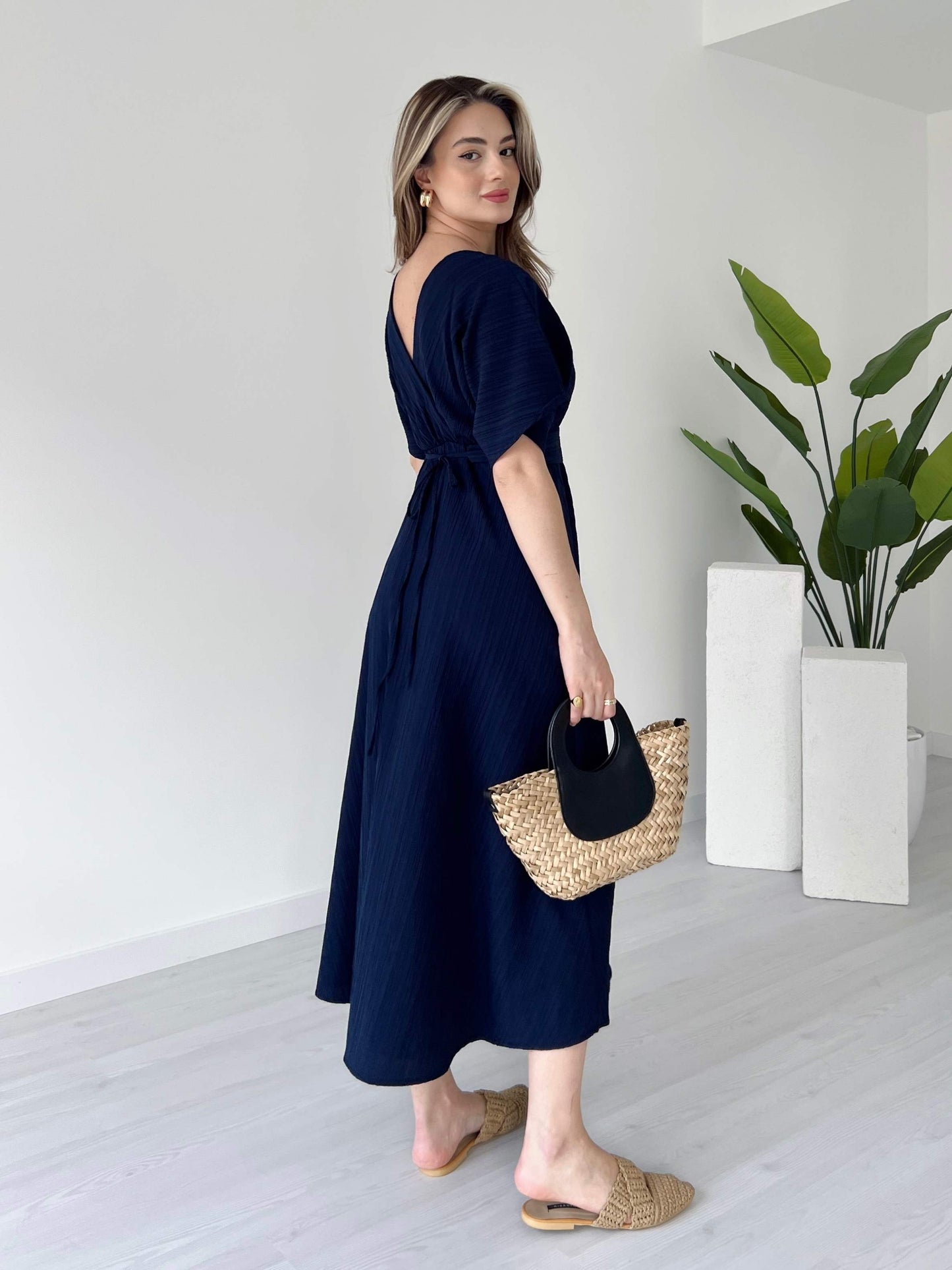 Indigo Evora Midi Dress
