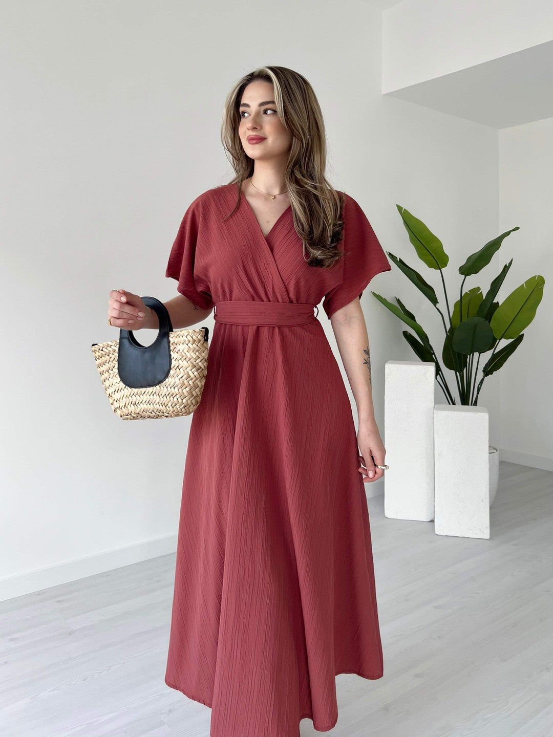 Clay Rose Evora Midi Dress