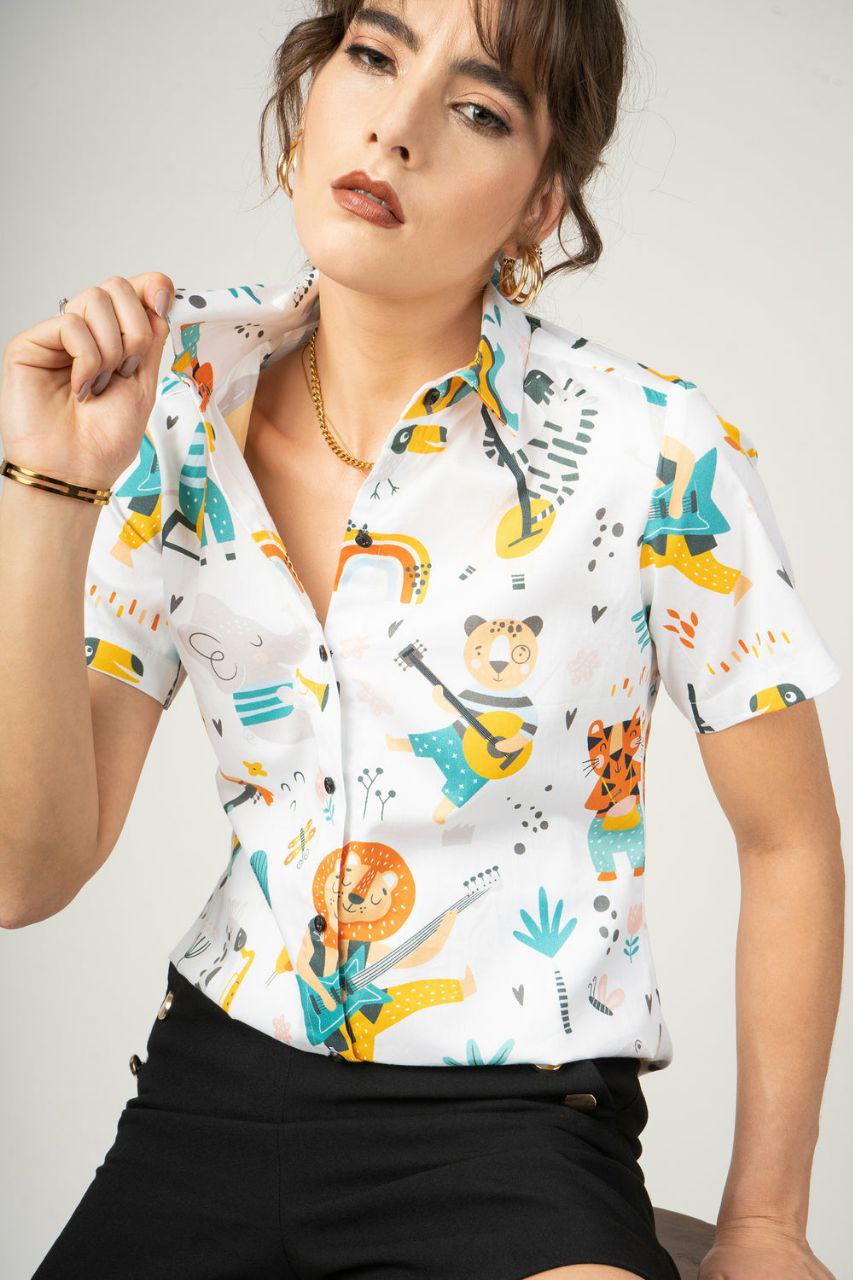 Jam Session Animal Print Shirt